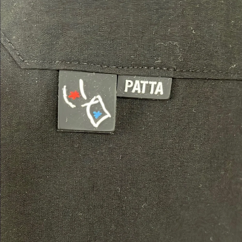 Patta Black Lightweight Jacket Versatile Design - Picture 4 of 7